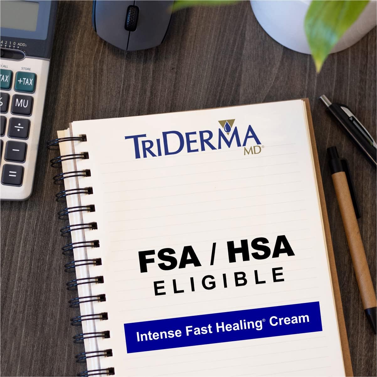 TriDerma MD Intense Fast Healing Cream – FSA Eligible, 2.2 oz