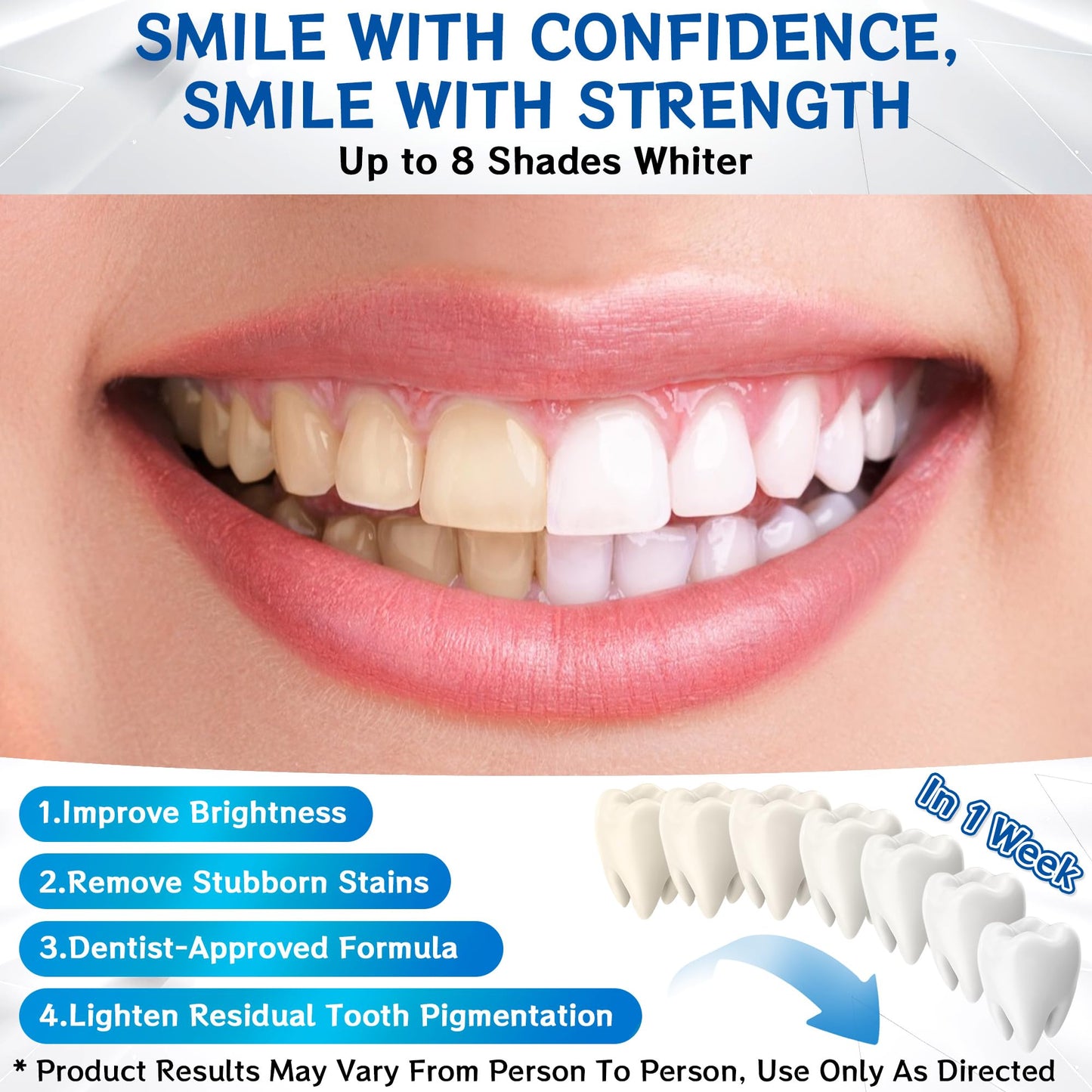 Trihood Teeth Whitening Pen - 4 Pack, Instant Whitening, Safe for Sensitive Teeth