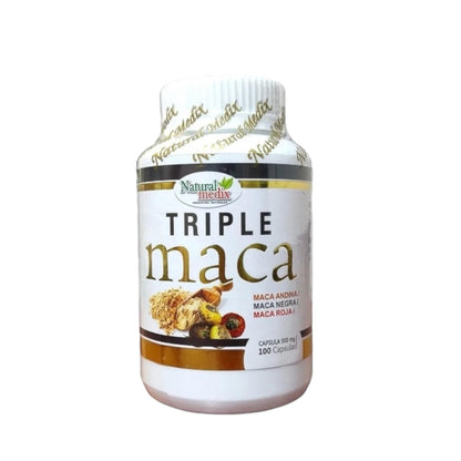 Natural Medix Premium Triple Maca – Black, Red & Yellow Maca for Vitality & Endurance | 100% Natural