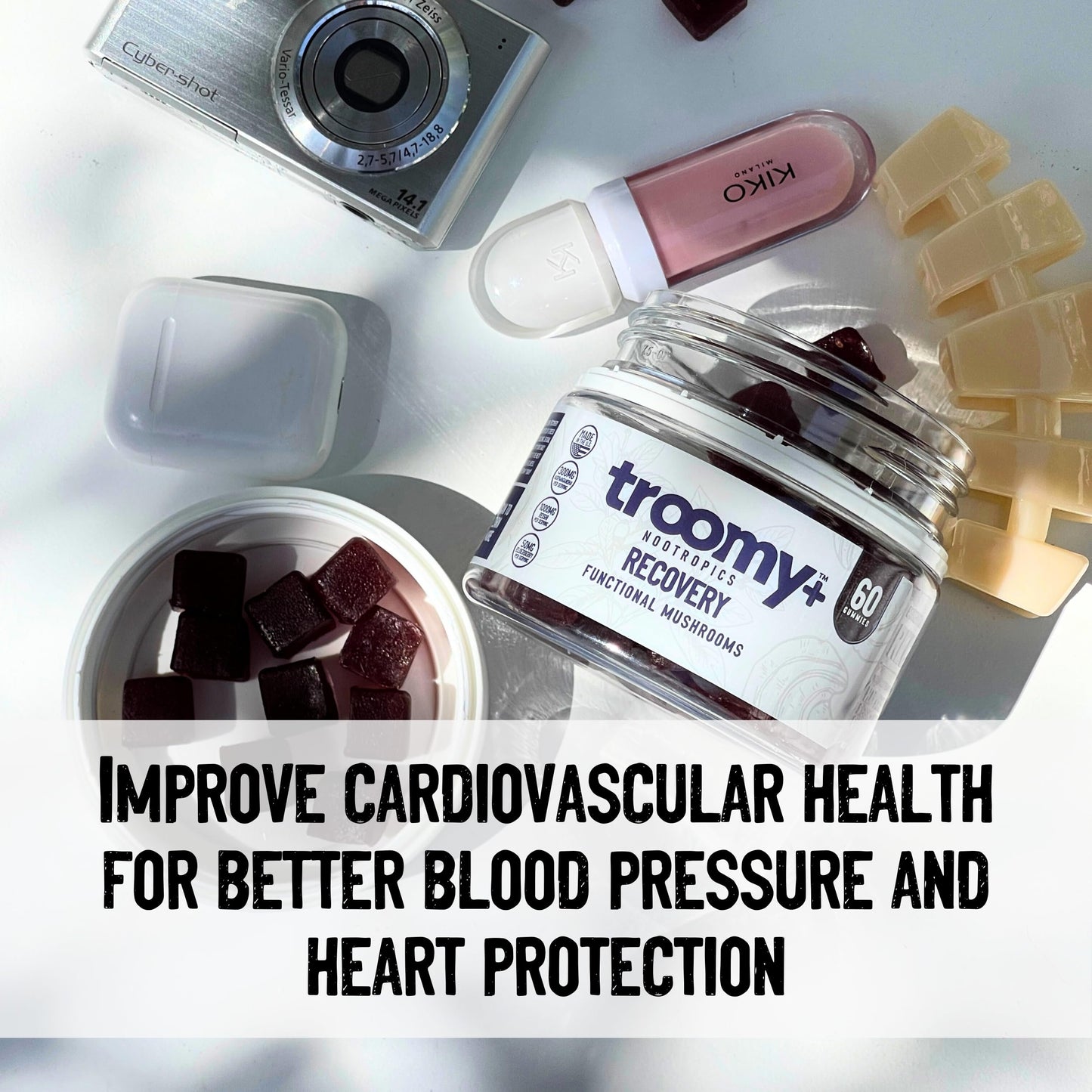 Troomy Recovery Gummies – Ashwagandha & Reishi for Peak Performance
