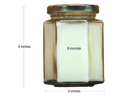 Tropical Fruit Scented Smoke and Odor Neutralizing Candle - Hand Poured in the USA by Just Makes Scents