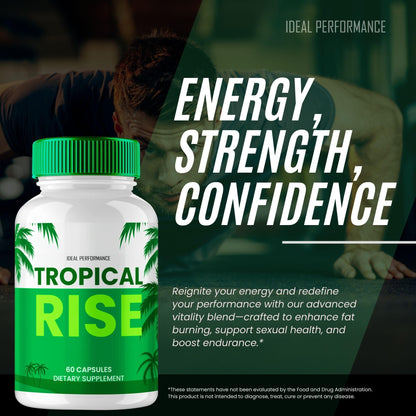 IDEAL PERFORMANCE Tropical Rise Capsules – Official TropicalRise Pills (2 Pack)