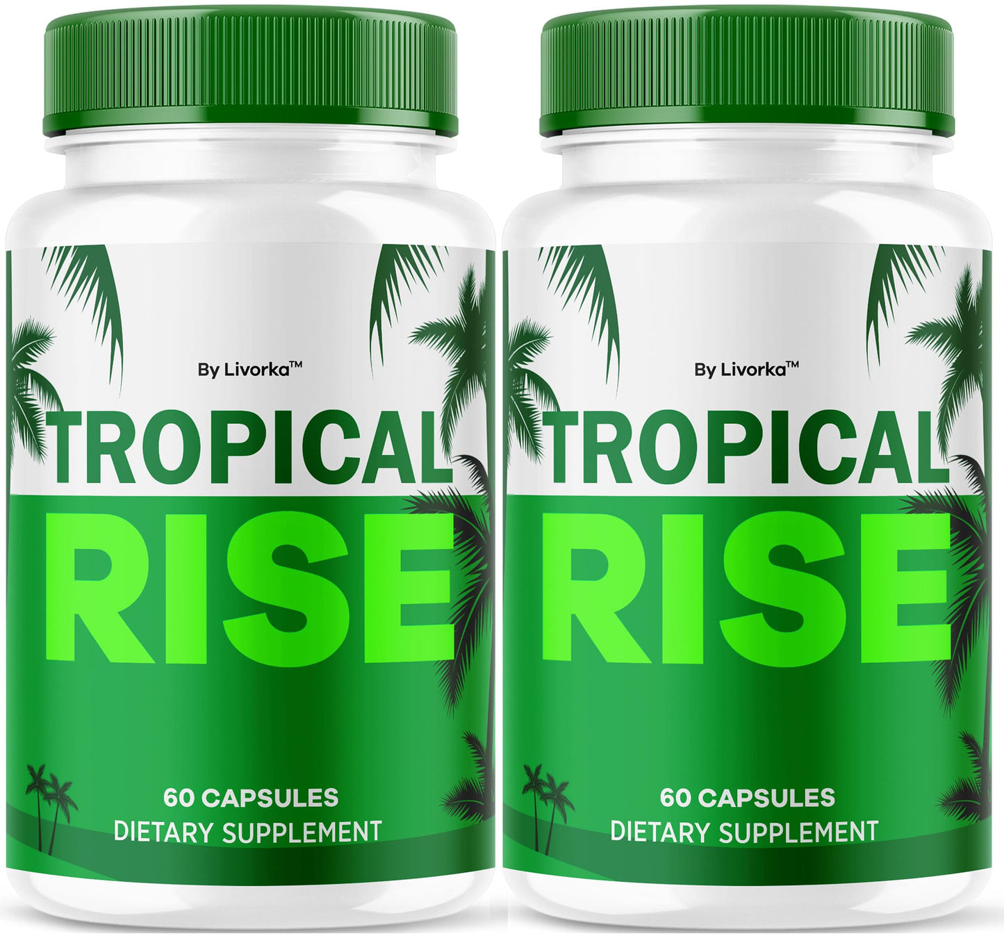 (2 Pack) Tropical Rise for Men Pills – All-Natural Health Supplement | 120 Capsules