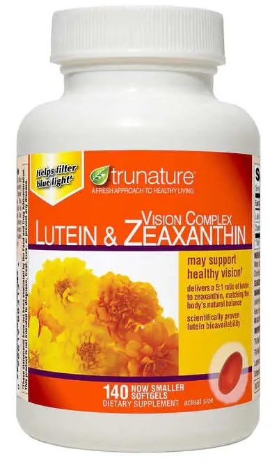 Tru-Nature Vision Complex: Lutein & Zeaxanthin, Bundle of 140 Softgels