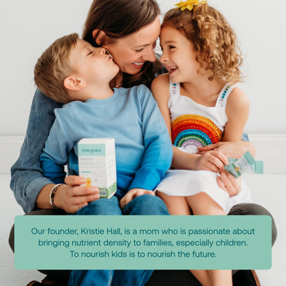 True Littles Probiotic + Vitamin D3 for Kids — 30 Stick Packs | Gluten, Soy & Dairy Free | True Grace