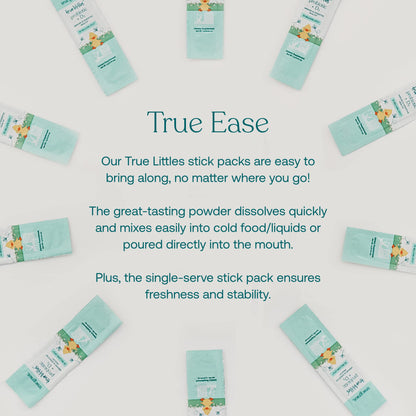 True Littles Probiotic + Vitamin D3 for Kids — 30 Stick Packs | Gluten, Soy & Dairy Free | True Grace