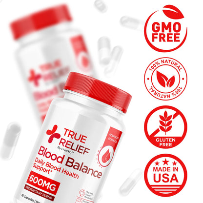 (2 Pack) True Relief Capsules – Official True Relief Supplement for Balance Support, All Natural Formula, 60 Capsules