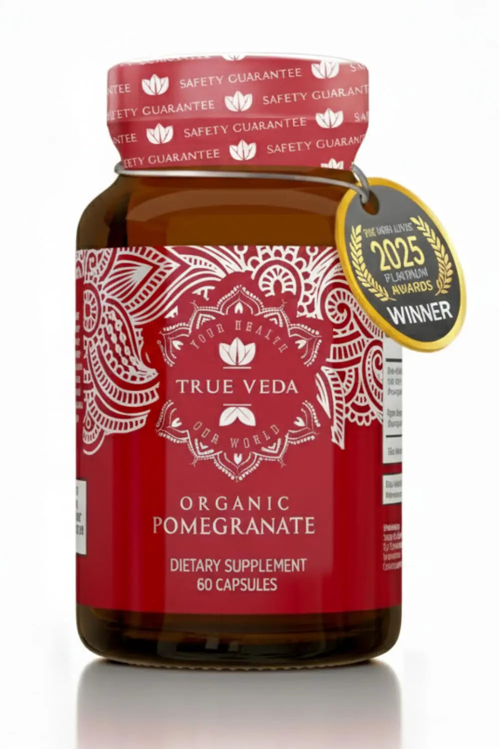 True Veda Organic Pomegranate Extract Supplement – USDA Organic, 60 Vegan Capsules BritishVita | Premium UK Vitamins & Wellness Supplements