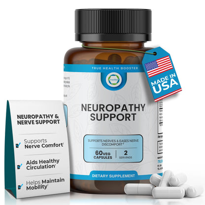TRUEMED Neuropathy Support – Nerve Health Supplement (60 Veg Capsules)
