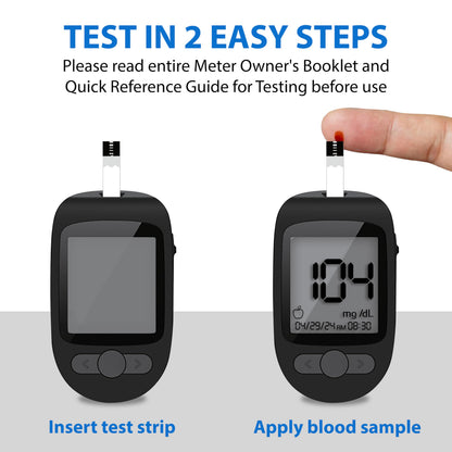 TRUENESS Blood Glucose Test Strips – 50 Count (2 Pack) for TRUENESS Meters