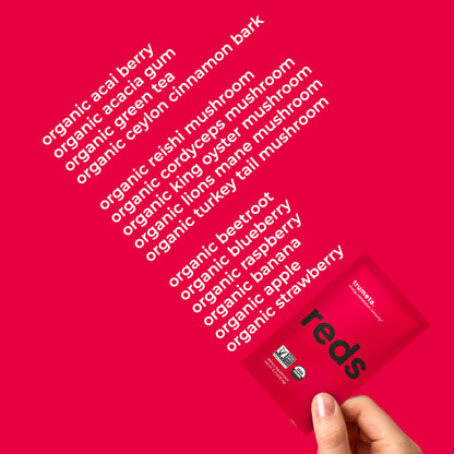 TRUMETA Superfood Reds Powder Packs – Immune Support & Memory