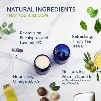 Truremedy Naturals Remedy Balm with Tea Tree Oil – Soothing Foot & Body Moisturizer (2 oz) with Lavender & Eucalyptus