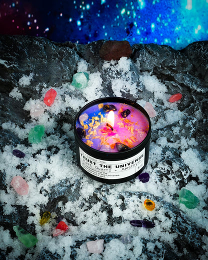 Healing Candles | Manifestation & Chakra Energy – Trust The Universe