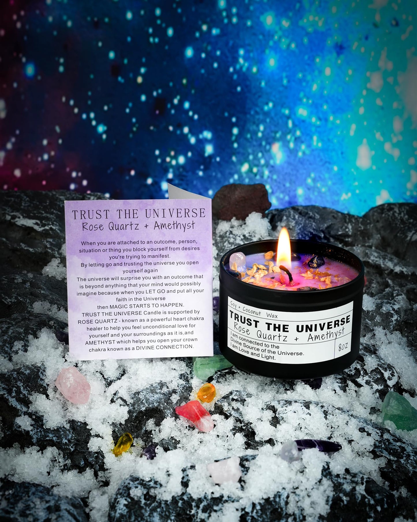 Healing Candles | Manifestation & Chakra Energy – Trust The Universe