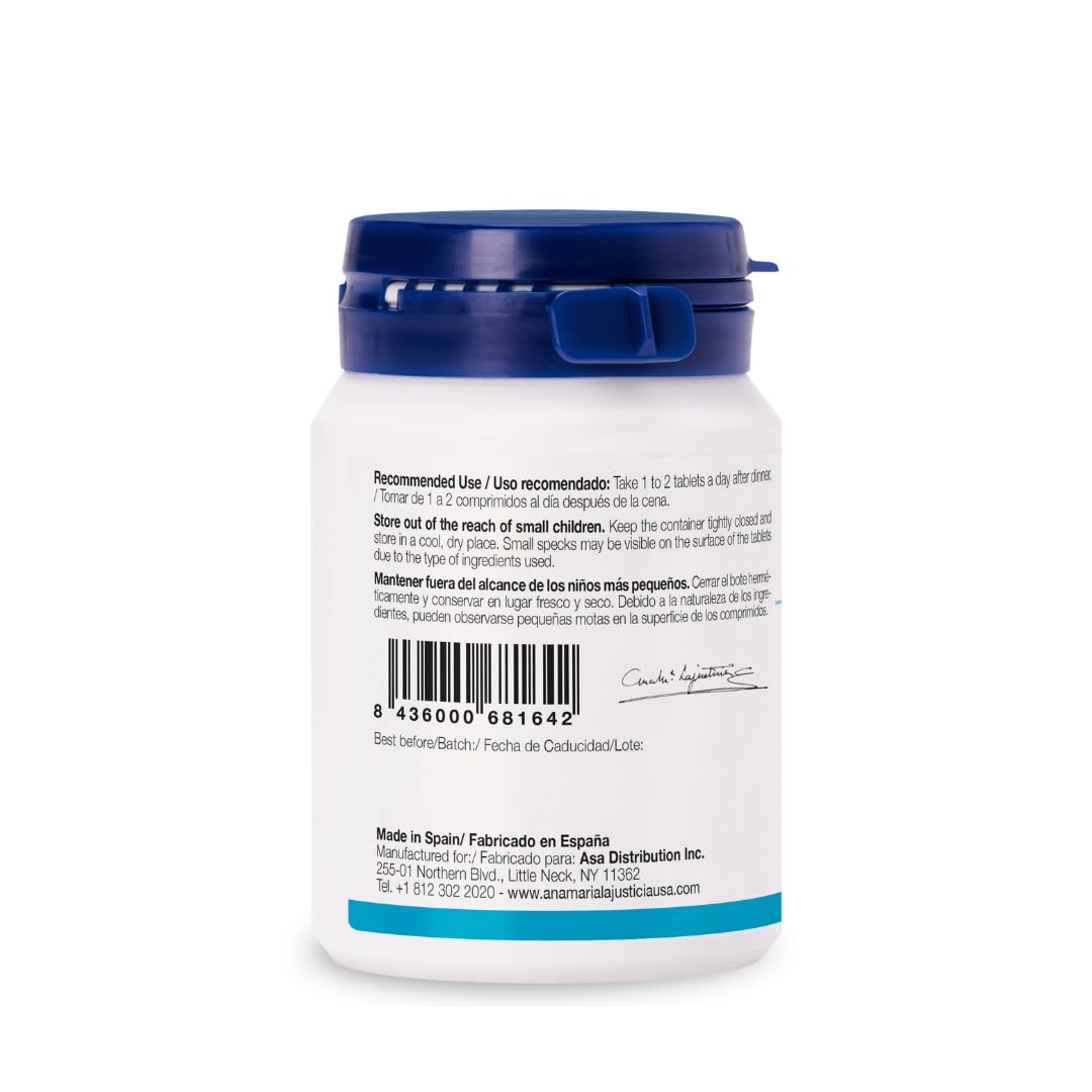 Tryptophan, Melatonin, Magnesium & Vitamin B6 - 60 Tabs | Ana María Lajusticia