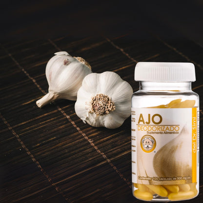 Tu Salud Plus Odorless Garlic Capsules – 100 Count Organic Garlic Supplement