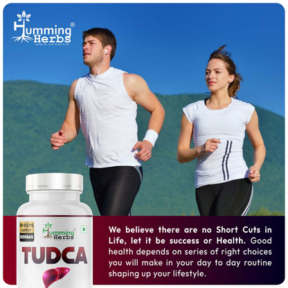 TUDCA Tauroursodeoxycholic Acid Supplement 1000mg - 180 Vegan Capsules - Non-GMO