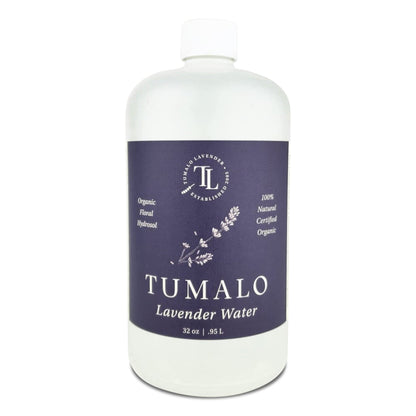 TUMALO LAVENDER Hydrosol 32 oz | Pure Organic Lavender Floral Water - Made in USA for Skincare & Aromatherapy