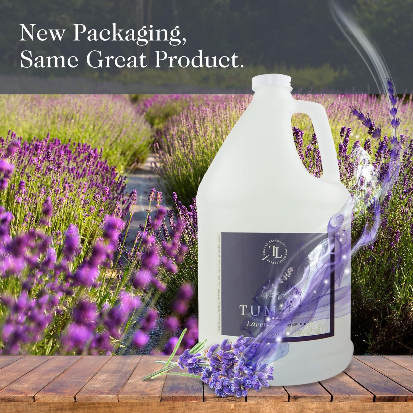 Tumalo Lavender Hydrosol - Organic Lavender Floral Water for Skincare, Aromatherapy & Home Use | Made in USA