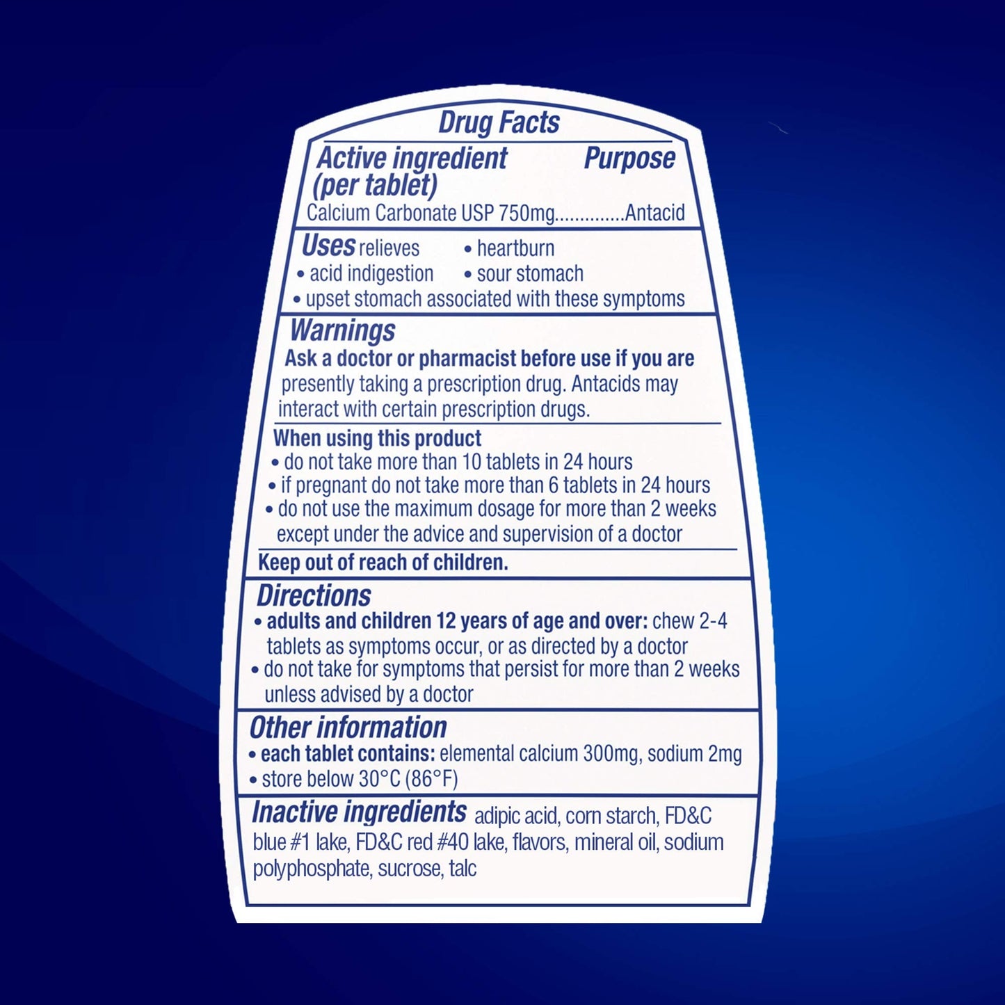 TUMS EX Assorted Berries – 8 Count (Pack of 12) | Fast-Acting Heartburn Relief