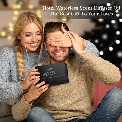 Tuqila Waterless Diffuser Oil Set (6x20ml) – Luxury Hotel Scents for Home, Office & Car