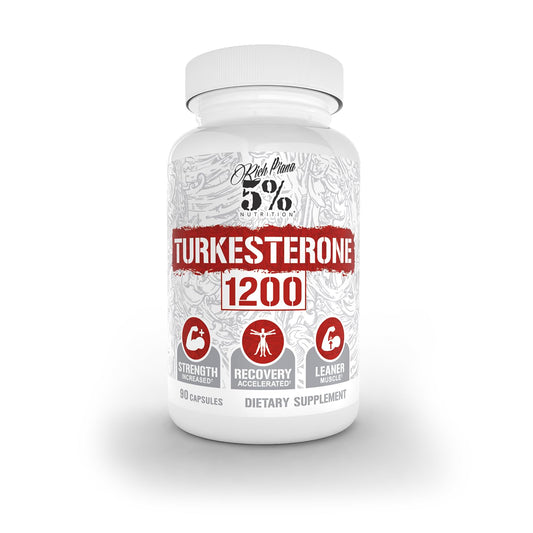 5% Nutrition Turkesterone 1200mg | Max Purity & Absorption | Complexed with Astragin, Cyclodextrin & Naringin | 90 Capsules (1 Month Supply) BritishVita | Premium UK Vitamins & Wellness Supplements