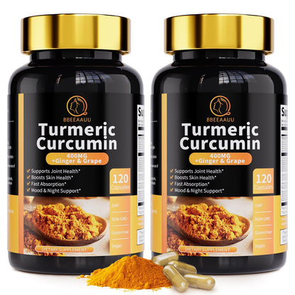 Turmeric Curcumin Supplement – 11-in-1 with Black Pepper | 95% Curcuminoids
