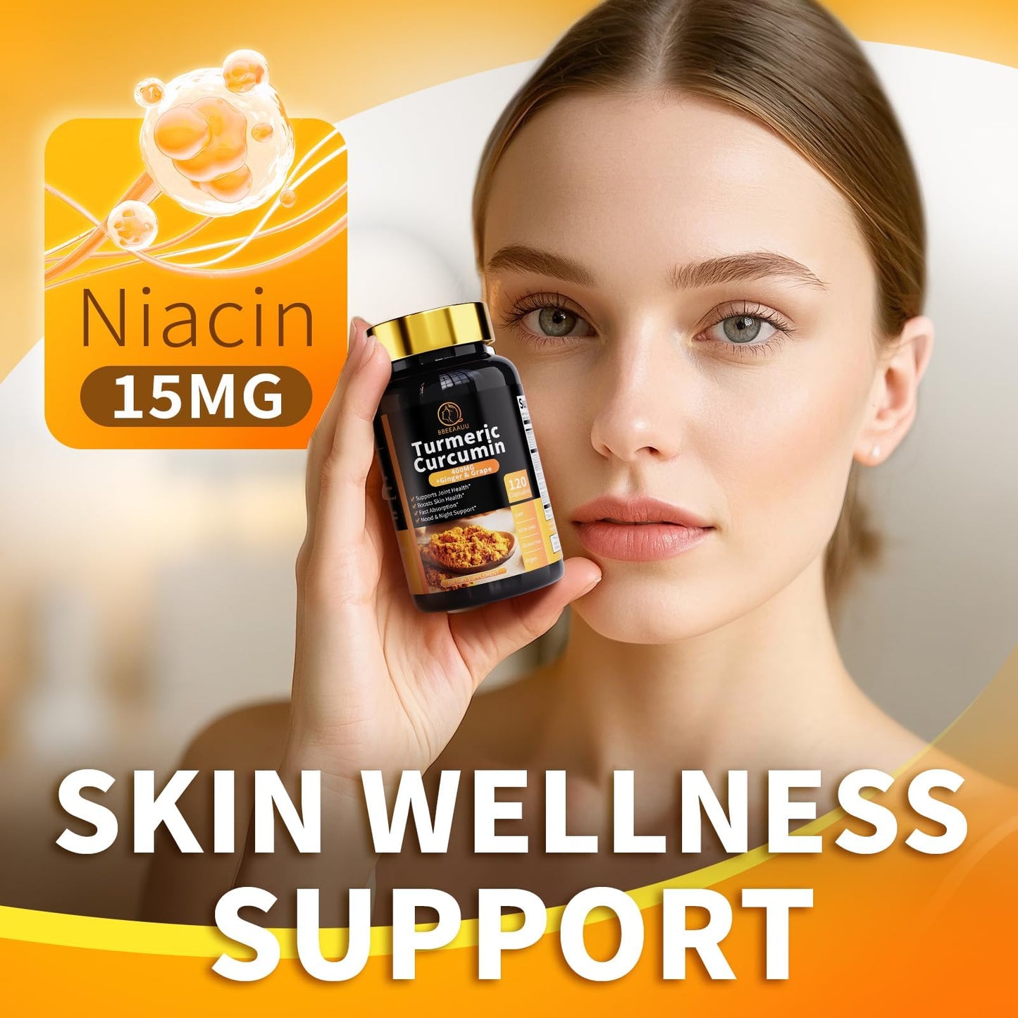Turmeric Curcumin Supplement – 11-in-1 with Black Pepper | 95% Curcuminoids