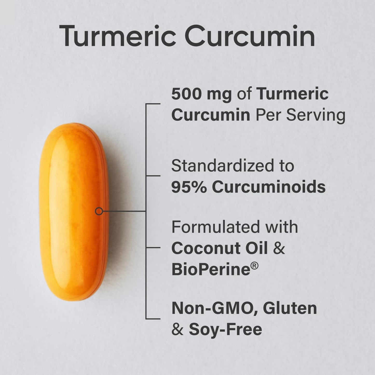 Sports Research Turmeric Curcumin C3 Complex Softgels – 500mg, 120 Count | BioPerine & Organic Coconut Oil | Non-GMO & Gluten Free
