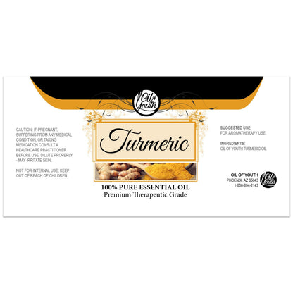 Oil of Youth Turmeric Essential Oil 4 Fl Oz – Aromatherapy & Skin Care