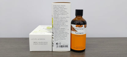 Turmeric 3.38fl.oz Essential Oil (100ml) | PHATOIL Pure Aromatherapy Oils for Diffuser, DIY Soap, Candle & Bath Bombs