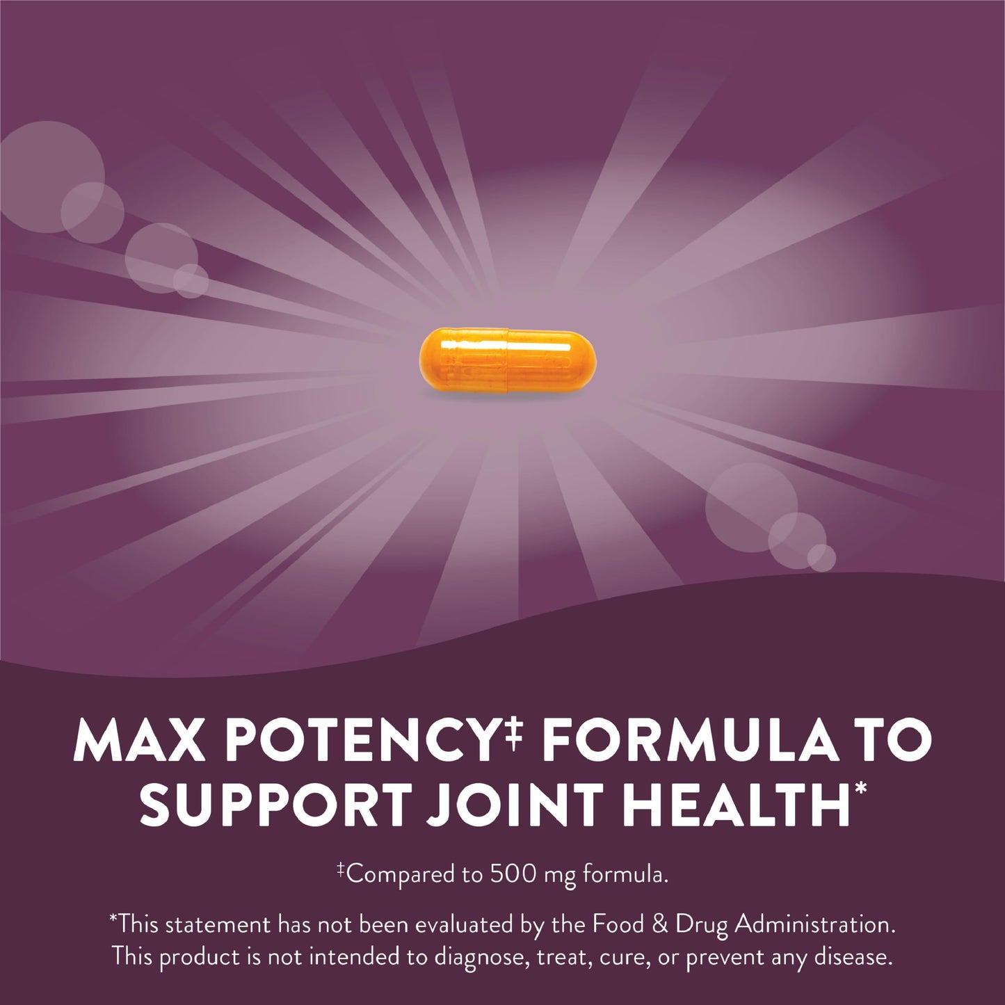 Nature's Way Turmeric Max Potency Premium Extract – Joint Support* (60 Vegan Capsules, Pack of 2)