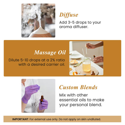 Handcraft Blends Turmeric Essential Oil – 4 oz – 100% Pure & Natural, Premium Grade