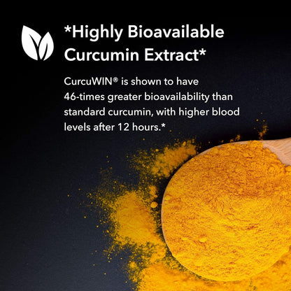 CurcuWIN 500 Turmeric Curcumin 500mg - Allergy Research Group | 60 Veg Capsules