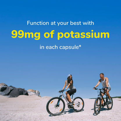 Twinlab Potassium Caps - Electrolyte Support for Heart & Muscle Health (180 Capsules, Pack of 2)