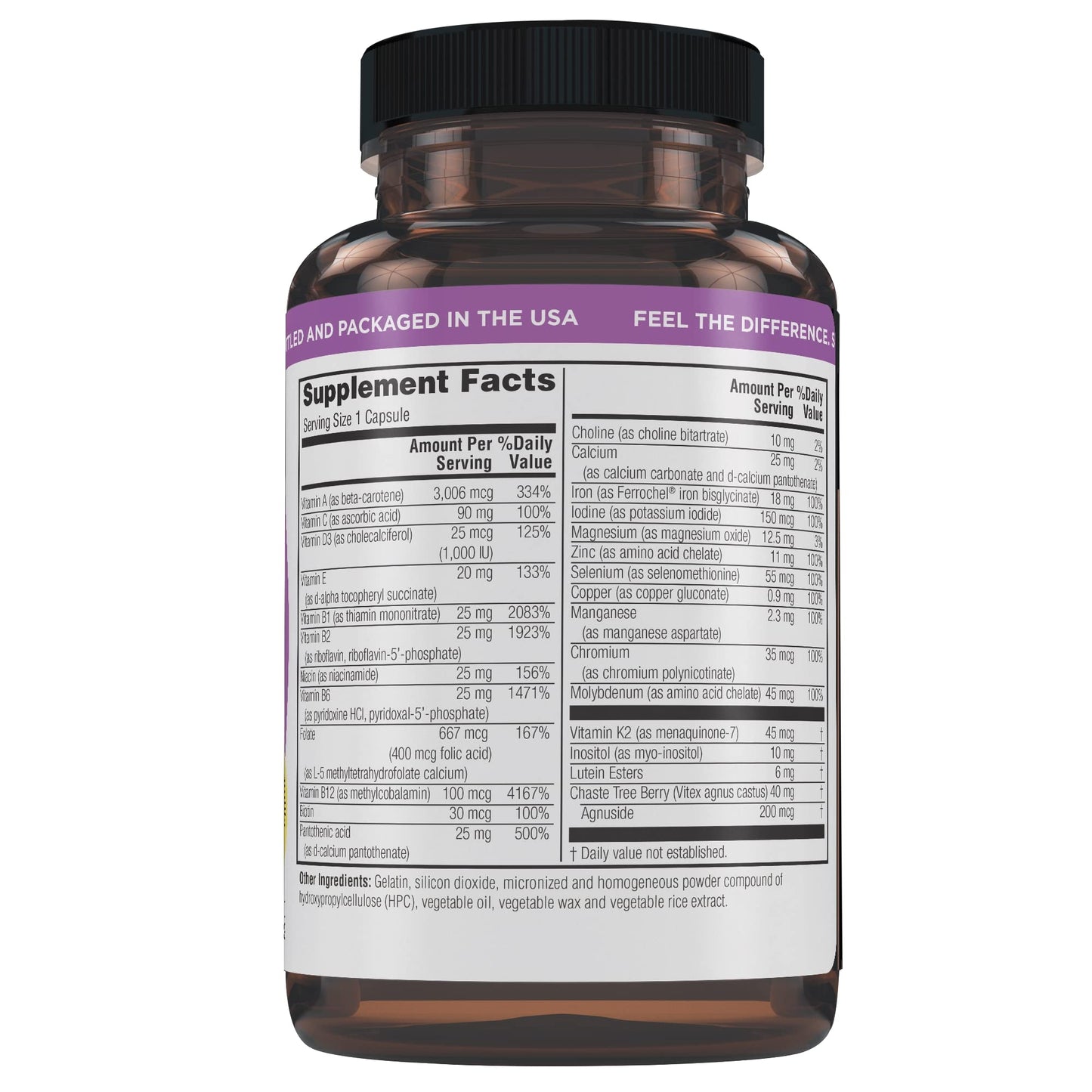Twinlab TWL Women's Daily One - 60 Count | Daily Multivitamin for Women