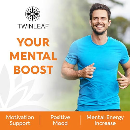 TWINLEAF Dopamine Brain Support Supplement - 1000 mg Blend | Made in USA | 60 Capsules