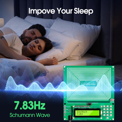 Twxire Adjustable Schumann Resonance Generator (0.01Hz-20kHz) | Sleep Aid, Stress Relief, Meditation & USB Powered