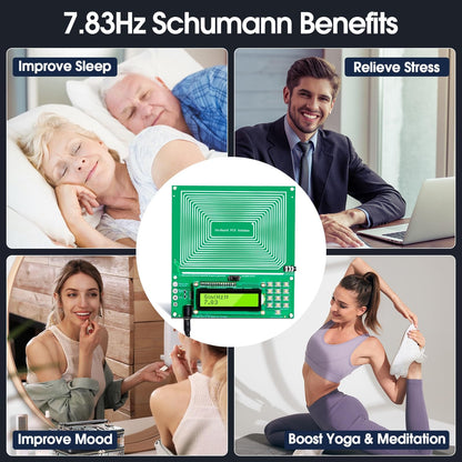 Twxire Adjustable Schumann Resonance Generator (0.01Hz-20kHz) | Sleep Aid, Stress Relief, Meditation & USB Powered