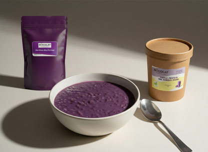 Siocolat Ube Bundle - Purple Protein Ube Powder Drink and Ube Champorado