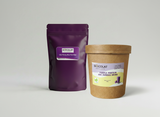 Siocolat Ube Bundle - Purple Protein Ube Powder Drink and Ube Champorado