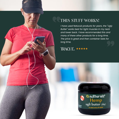 Ugli Butter Daytime Hemp 4oz – Targeted Muscle & Joint Therapy
