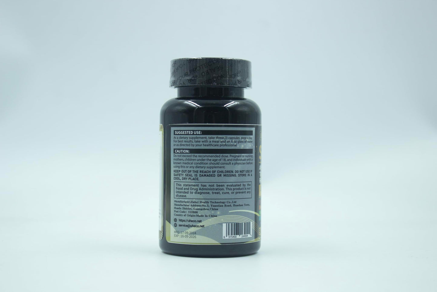 Uheco Shilajit Supplement with Sea Moss, Ashwagandha & Tongkat Ali – 90 Count