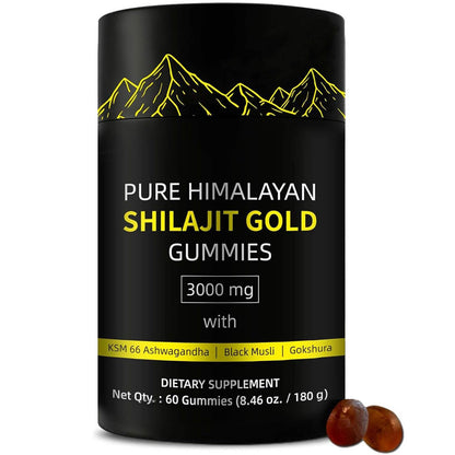 Ultimapeak Shilajit Gummies – Alpha Gummies for Men | Lab Tested, No Added Sugar
