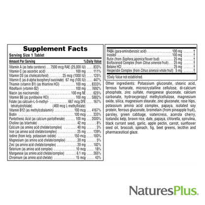 Ultra II ® Multi-Nutrient Sustained Release Tablets | Daily Multivitamin & Mineral