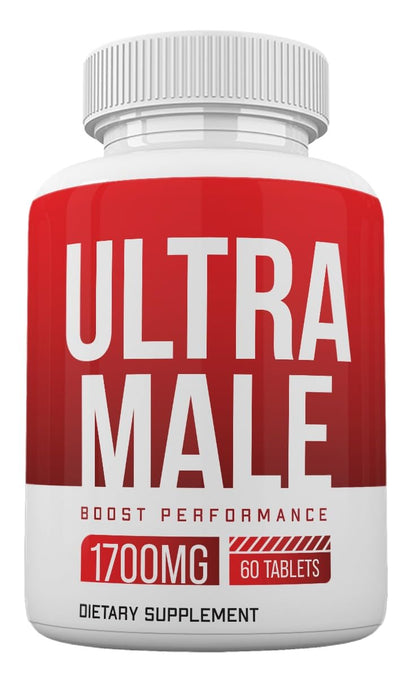 Ultra Male Pills – Power Ultra Male Supplement, Advanced Formula, 60 Count