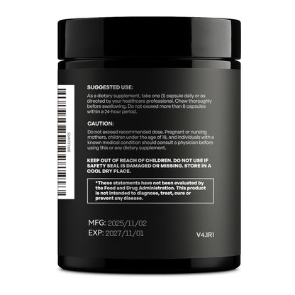Ultra Methylene Blue Plus – Pharma Grade 12mg | Brain Support, Cacao & Vitamin C Ester | 120 Capsules | Made in USA
