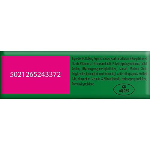 Ultra Vitamin D Tablets by Vitabiotics – 96 (Vitamin D3) for Immune & Bone Health