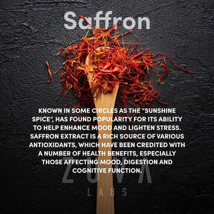 Ultra6 Saffron Supplements - Mood Support & Eye Health (90 Servings)
