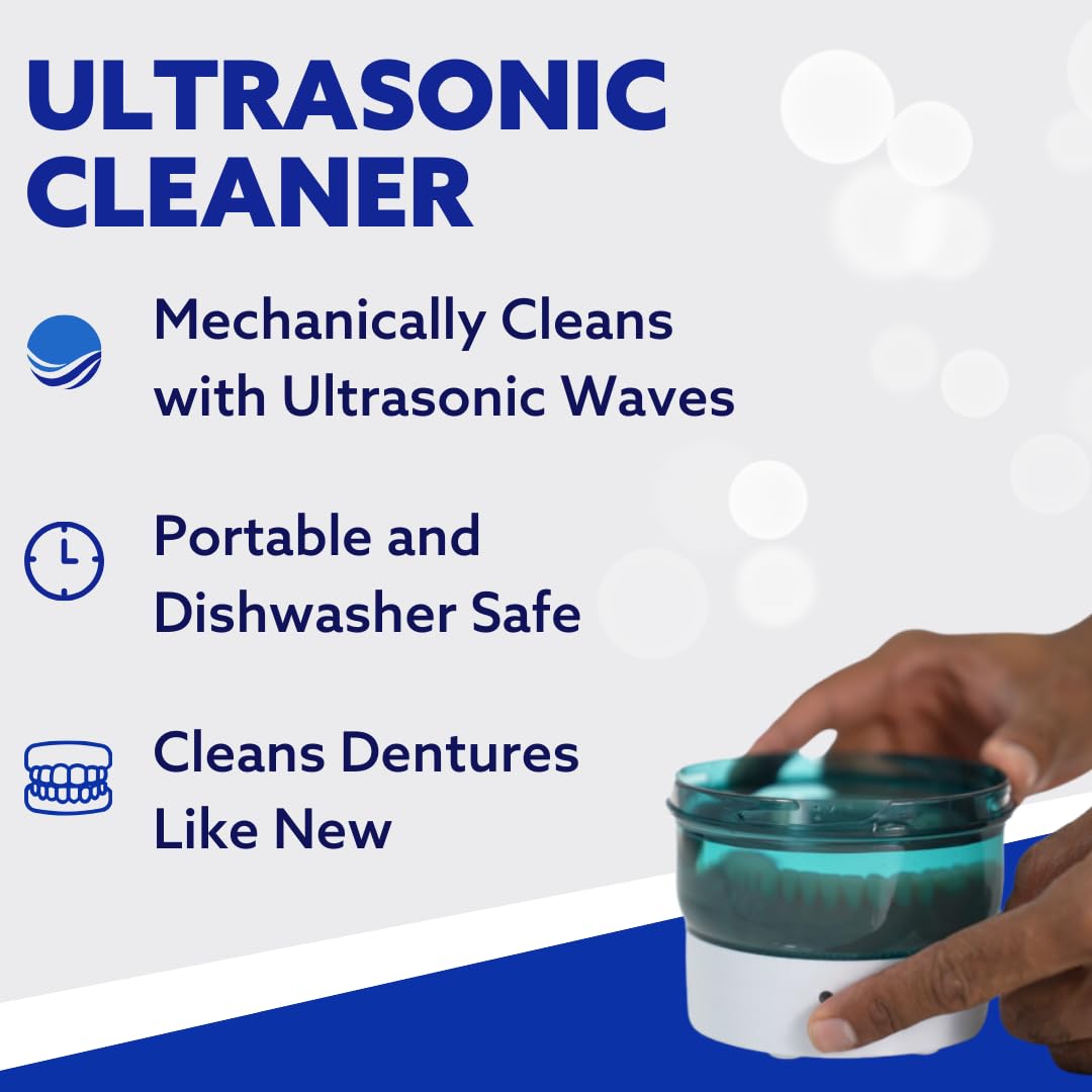 Dr. B Dental Ultrasonic Cleaner – High-Frequency Cleaning for Dentures & Aligners